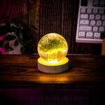 Carnation Flower Sphere Resin Lamp - Image 11