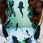 Custom Headphone Stand LED RGB Night Light - Image 6