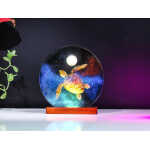 galaxy turtle night light handmade resin night light by EpoLume - detail photo 6