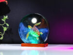 Galaxy Turtle on the Moon Night Light - Image 9