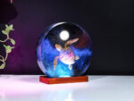 Galaxy Turtle on the Moon Night Light - Image 4