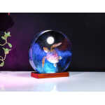 galaxy turtle night light handmade resin night light by EpoLume - detail photo 3