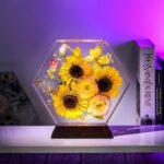 Hexagon Real Sunflower Night Light - Image 4
