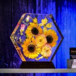 Hexagon Real Sunflower Night Light - Image 6