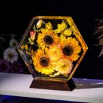 Hexagon Real Sunflower Night Light - Image 7