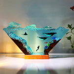 Humpback Whale and Diver Night Light ver 2 - Image 10