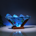 Humpback Whale and Diver Night Light ver 2 - Image 13