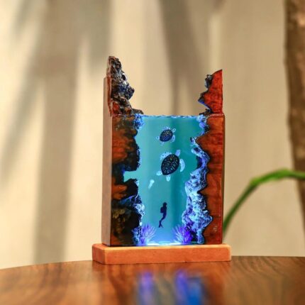 Sea Turtle Diver Night Light Ver 1