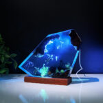 KRAKEN and MERMAID Epoxy Lamp - Image 8