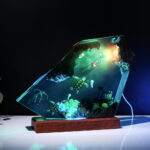 KRAKEN and MERMAID Epoxy Lamp - Image 7