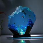 Mermaid in Coral Reef Night Light - Image 7