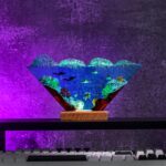 Manta Rays and Diver Night Lights Ver 3 - Image 5