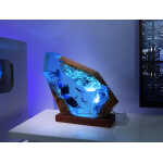 octopus and divers handmade resin night light by EpoLume - detail photo 11