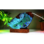 orca and sea turtle handmade resin night light by EpoLume - detail photo 4