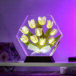 Real Tulip Flower Night Light - Image 5
