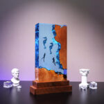 Sea Horse and Divers Night Lamp