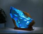 Seal Swimming Epoxy Lamp - Image 4