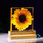 Sunflower Epoxy Night Light
