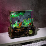 Underwater Scene and Classic clock Resin Lamp - Image 4