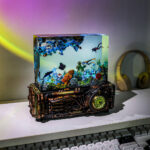 Underwater Scene and Classic clock Resin Lamp - Image 5