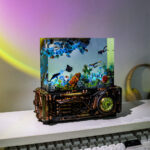 Underwater Scene and Classic clock Resin Lamp - Image 7
