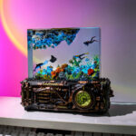 Underwater Scene and Classic clock Resin Lamp - Image 9