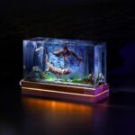 Diorama Zombie Crocodile and Shark Night Light - Image 7