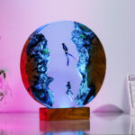 Whale Shark and couple Diver Night Lights - Image 17