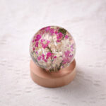 Baby's Breath Flower in Glass Night Lamp - Image 6