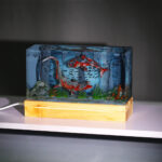Diorama Zombie Crocodile and Shark Night Light - Image 5