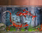 Diorama Zombie Crocodile and Shark Night Light - Image 3