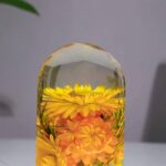 Strawflowers Epoxy lamp - Image 13