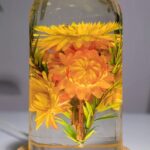 Strawflowers Epoxy lamp - Image 9