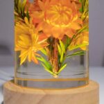 Strawflowers Epoxy lamp - Image 12