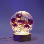 Globe Amaranth Flower Night Lamp - Image 8