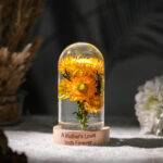 Strawflowers Epoxy lamp - Image 8