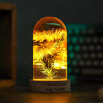 Strawflowers Epoxy lamp - Image 7