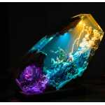Greek Mythology 3-Tier Resin Lamp: Zeus, Poseidon, Hades Epic Diorama Night Light