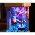 Shadow knight cave resin night light glowing display - EpoLume