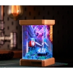 Cave scene epoxy night light shelf decor - EpoLume