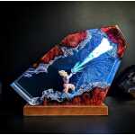 goku kamehameha resin night light handmade resin night light by EpoLume - product photo
