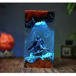 Handmade Darth Vader Star Wars Resin Wood Lamp thumbnail 7