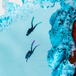 Octopus and Diver Ocean Wave Night Light detail 4 - EpoLume