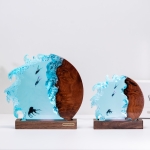 Octopus and Diver Ocean Wave Night Light detail 9 - EpoLume