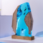 Shark and Ocean Animal Diver Night Light detail 7 - EpoLume