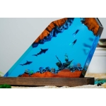 Shark Scuba Diver Ocean Night Light detail 6 - EpoLume