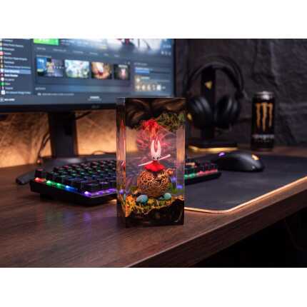 Hollow Knight Figure Handmade Epoxy Resin Night Light - EpoLume