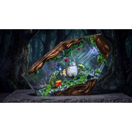 Magical Forest Natural Handmade Epoxy Resin Night Light - EpoLume
