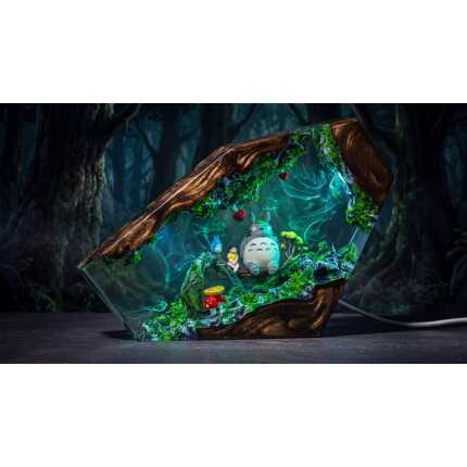Magical Forest Natural epoxy night light detail 2