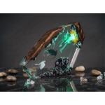 Fire Dragon epoxy night light detail 8